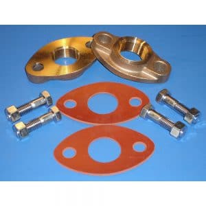 1.5" Full Face Red Rubber Water Meter Single Flange Kit | Midland MFG Co.