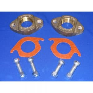 2 Orange HD Water Meter Single Flanges 2" Kit | Midland MFG Co.