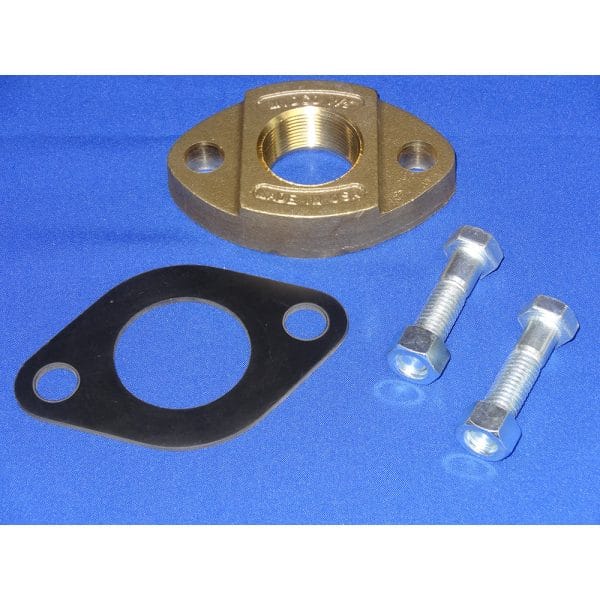 Black HD Water Meter Single Flange 1.5" Kit | Midland MFG Co.